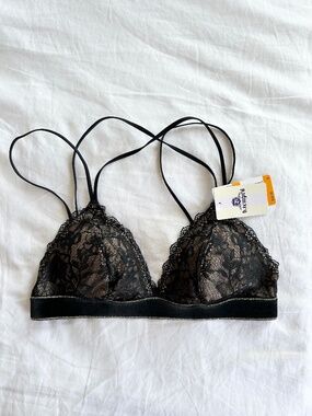 🆕 b.tempt'd Black Lace Bralette - Size Small